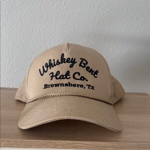Whiskey Bent Hat Co. Tan Cap